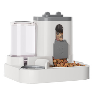 Distributeur automatique de nourriture pour animaux de compagnie, grande capacité, bol pour chat et chien, double usage, sans électricité, sans bouche mouillée - Product Image 5
