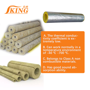 ISOKING Isolamento in Lana <span class=keywords><strong>di</strong></span> Roccia e Lana Minerale per Tubi <span class=keywords><strong>Industriali</strong></span> Moderni per <span class=keywords><strong>Aziende</strong></span> - Product Image 4