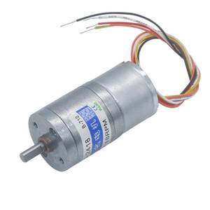 Aismartlink Moteur de réduction sans balais DC JGA25-2418 24v Moteur de <span class=keywords><strong>fer</strong></span> à <span class=keywords><strong>friser</strong></span> à vitesse lente Vitesse réglable en avant et en arrière - Product Image 1