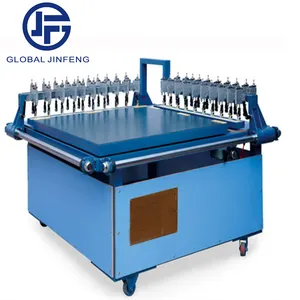 הגלובלי JF גבוהה יציבות ידנית זכוכית שקופיות חיתוך שולחן מכונה עם חיתוך סכיני גודל