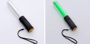 ホイッスル付き390mmレッド & ビュール<span class=keywords><strong>LED</strong></span>トラフィックバトンライト - Product Image 4