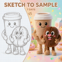 Jouets en peluche alimentaires personnalisés OEM ODM, modèles Bubble Tea, Chat, Biscuit, Croissant, vente en gros, cadeau mignon