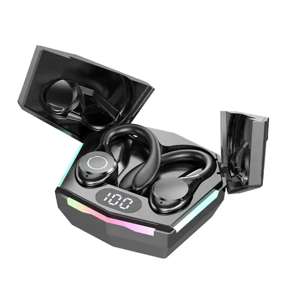 TWS 5.3 Earhook Earbuds điều khiển cảm ứng không thấm nước stereo thể thao chơi game tai nghe với mic headphone Tai nghe không dây