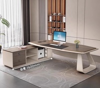 2025 Bureau de direction en bois en forme de L convertible moderne Petite taille Prix compétitif pour une utilisation au bureau