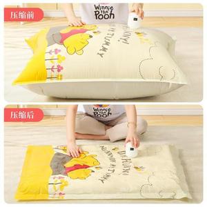 Cute Cartoon Vacuum <b>Compression</b> <b>Bag</b> Rectangle Durable Storage For Clothes Indoor Use 50x70 Cm 60x80 Cm 70x90 Cm 80x100 Cm - Product Image 2