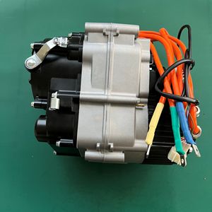 SL23 72V 3000W 오토바이 먼지 자전거, ATV 및 골프 카트 기어 박스가있는 미드 드라이브 브러시리스 4 단 전기 모터 - Product Image 5