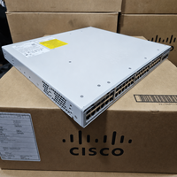 Cisco C9300L-48P-4X-A 48 Port Gigabit PoE Switch 176Gbps 4x10G Uplink NIB Original untuk Switch Jaringan Lapisan Akses Enterprise