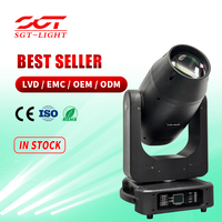 Projecteur de scène LED 3-en-1 400W, faisceau, spot, wash, tête mobile, couleur émise blanche, DMX512, IP33, Ra90, angle de faisceau 2-11°, 540/270