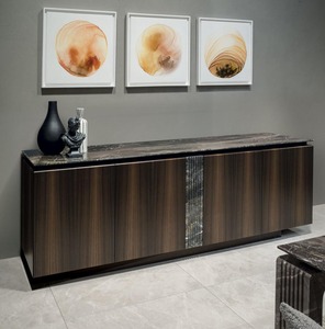 Aparadores superiores de piedra, armarios de Buffet, armario de buffet de cocina de madera, muebles de <span class=keywords><strong>2</strong></span> <span class=keywords><strong>metros</strong></span> de <span class=keywords><strong>largo</strong></span>, mesa de buffet - Product Image 1