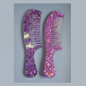 หวีเรซิ่นมืออาชีพสำหรับช่างตัดผม ใช้สำหรับจัดแต่งทรงผมในร้านเสริมสวย วัสดุเรซิ่นคุณภาพสูง - Product Image 1