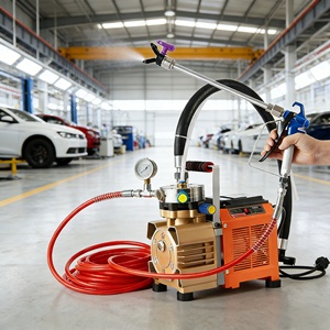 <span class=keywords><strong>Machine</strong></span> de pulvérisation de peinture électrique industrielle, prend en charge la pulvérisation continue avec système de refroidissement pour les longues périodes de fonctionnement. - Product Image 1