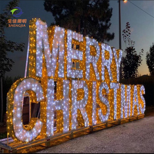 Đèn trang trí cây thông Noel ngoài trời cỡ lớn, chống nước IP65, kiểu dáng thương mại, đèn LED hình sao trang trí đường phố - Product Image 5