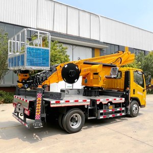 <span class=keywords><strong>New</strong></span> <span class=keywords><strong>2025</strong></span> 32M thủy lực Telescopic Boom Lift xô xe tải trên không làm việc nền tảng - Product Image 4