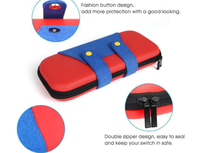 Étui personnalisé pour PS2 en EVA et doublure en velours avec fermeture éclair, étui de protection pour Nintendo Switch et système OLED, logo personnalisé