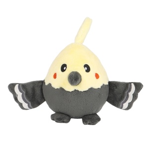 Novedad transfronteriza: Peluche de loro Peck the Cockatiel Borb, muñeco de juguete relleno con poliéster y algodón PP - Product Image 1