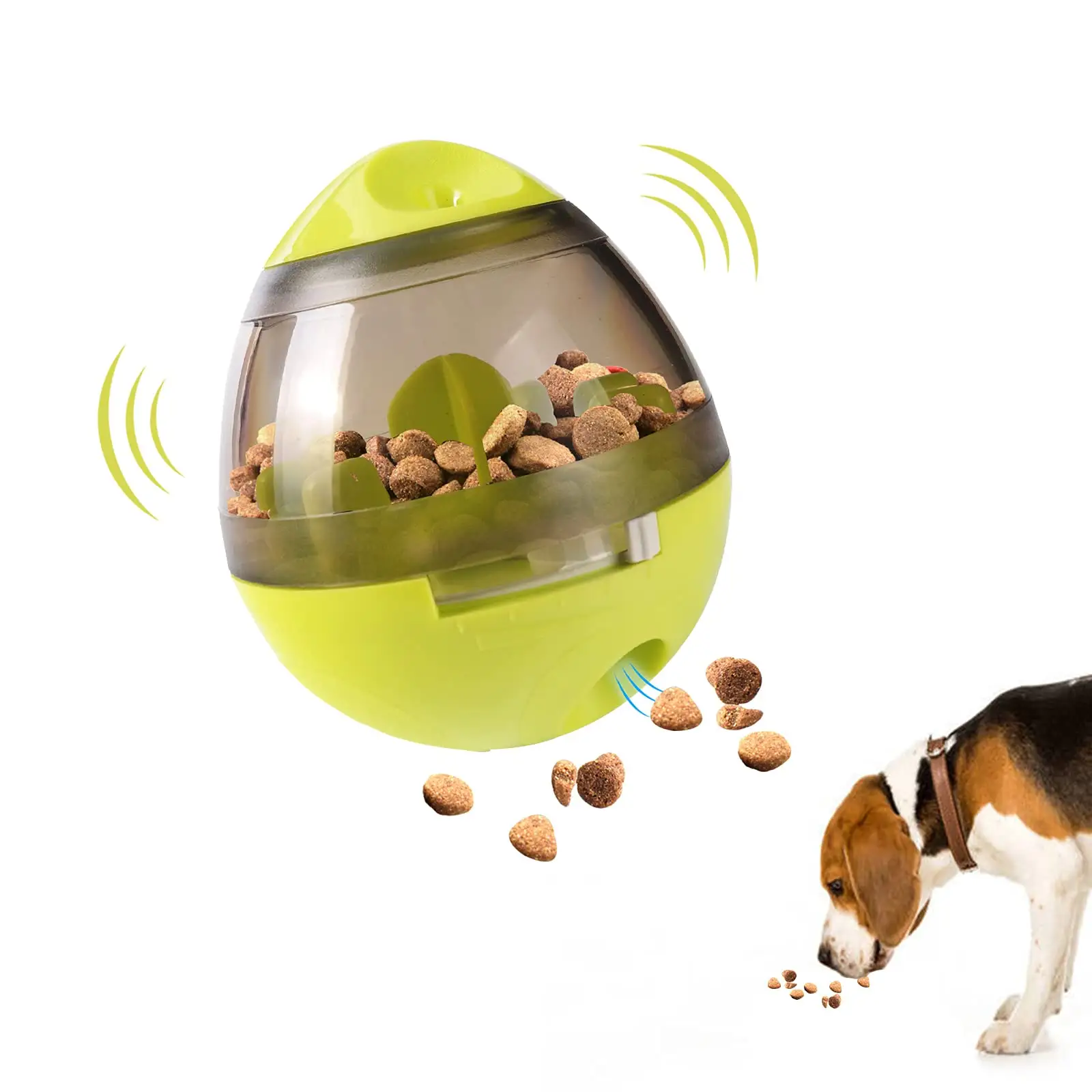 OEM食品漏れディスペンサースマート自動ペットIQトレーニングトリートボールパズルインタラクティブフィーダー猫犬のおもちゃ