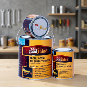 NC Primer Surfacer Brown Liquid Coating for Wood Metal Surfaces <b>Brush</b> & Spray Application Smooth Finishing Decorative Paint - Product Image 3