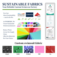 Maillot de bain pour garçons 408R Carvico italien, résistant au chlore, élasthanne, séchage rapide, protection UV, fabrication OEM