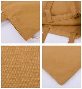 Bolsas de Tela Reutilizables de Alta Resistencia de 12oz, Medianas, Lisas, para Pintar, Bolsa de Lona Personalizada de Color para Regalo - Product Image 5