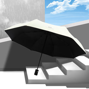 Paraguas Plegable Automático de 21 Pulgadas y 8 Varillas en Color Sólido Personalizado, Regalo de Negocios Portátil con Protección Solar UV, Venta al por Mayor - Product Image 3