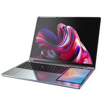 2024 le moins cher ordinateur portable à écran double face de 15.6 pouces N100 puce 6GB 128GB 256GB 512GB 1T ordinateurs portables légers Pc