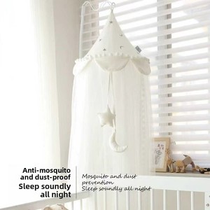 Mosquitera Plegable y Transpirable <span class=keywords><strong>para</strong></span> <span class=keywords><strong>Cuna</strong></span> <span class=keywords><strong>de</strong></span> Bebé, Estilo Yurta, sin Fondo, Ajustable y <span class=keywords><strong>de</strong></span> Cobertura Completa <span class=keywords><strong>para</strong></span> Recién Nacidos - Product Image 3