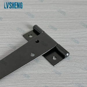 8 אינץ 'מתקפל t-צורה דלת ציר פלדה בגודל מותאם אישית צבע שטוח דלת חבטות שער תיקון חומרה במפעל lvsheng - Product Image 4