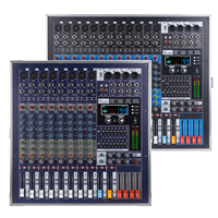 Console de mixage audio professionnelle 8/12 canaux, mixeur actif haute puissance 4x1200W pour petites performances, conférences et événements en direct
