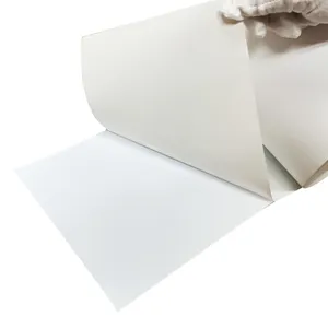 Papel adhesivo a4 para impresora de inyección de tinta, autoadhesivo a prueba de agua, blanco brillante, personalizado