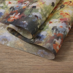 Custom Gift Wrapping <b>Paper</b> Roll 17gsm Printed <b>Tissue</b> <b>Paper</b> Christmas Wrapping <b>Paper</b> - Product Image 4