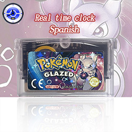 Cartouche Flash ESP espagnole RTC Moemon Quetzal QUEZAL Team Rocket Glazed Dark Worship Unbound Cartouche Carte ROM Hack pour GBA - Product Image 4