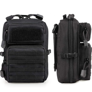 Bolsa Táctica Multifuncional EDC, <span class=keywords><strong>Mini</strong></span> Mochila MOLLE <span class=keywords><strong>3P</strong></span>, Impermeable, de Poliéster, con Cierre, para Teléfono Móvil - Product Image 4