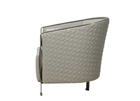 Fauteuil d'appoint rembourré moderne, chaise longue de qualité commerciale pour projet de hall d'hôtel