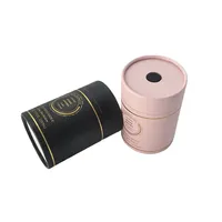 Boîtes cadeaux en carton avec logo personnalisé, boîte d'emballage cylindrique en papier rond