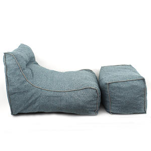 Housse en tissu sacs de haricots en mousse à mémoire de forme canapé paresseux pour chambre à coucher rindoor salon meubles de maison confortable - Product Image 2