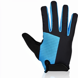 WEST <b>BIKING</b> Summer Cycling Breathable Half <b>Finger</b> Polyester Gloves Adult Unisex Anti-slip Shock-absorbing Hook & Loop Closure - Product Image 1