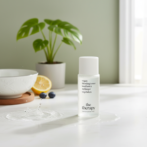 THEFACESHOP Therapy Vegan Organic Vitamin Facial Serum 32ml <b>Blending</b> Toner High Quality Anti-Acne NIACINAMIDE Liquid - Product Image 3