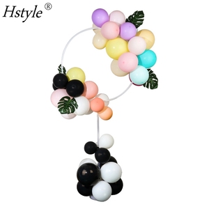 Hot Trends Reusable <strong>Circle</strong> Round <strong>Balloon</strong> <strong>Arch</strong> Stand Kit <strong>Balloons</strong> Wreath Ring Party Background BA023 - Product Image 5
