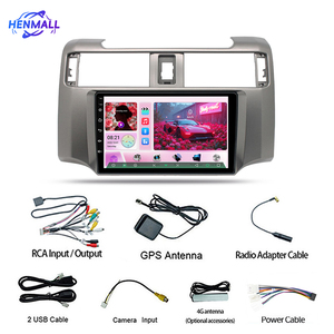 Qualcomm Snapdragon 9 pouces 128G IPS écran autoradio Android lecteur <span class=keywords><strong>DVD</strong></span> de voiture pour Toyota 4-Runner + XP puissance haut de gamme avec 4G - Product Image 6