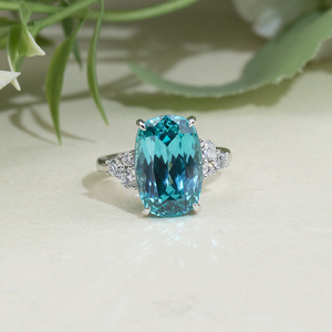 Messi Jewelry MSR-2149 10k Radiant Cut colours Lab Grown <b>Diamond</b> <b>Ring</b> Engagement <b>Ring</b> - Product Image 2