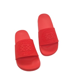 GRS 2021 Red wedding shoes style EVA Sole pantofole outdoor Soft Slides Summer Outwear - Product Image 1