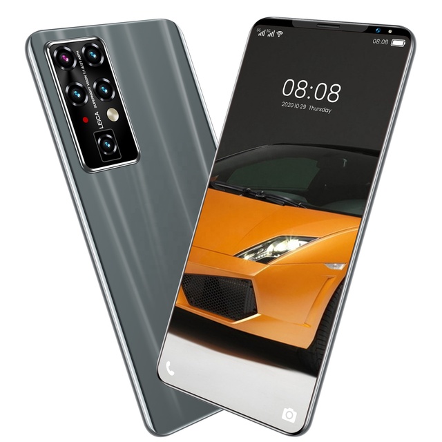 P50 Pro 5G Android Smart Phone 5.5 Inch Full Screen 5600mAh Dual SIM Fingerprint Unlocked Mobile Phone Cell Phone Smartphone