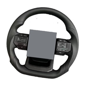 Nuevo Volante Deportivo J Auto en PVC Negro Piano para Land Cruiser Prado LC300 2022 Compatible con 4Runner GR Harrier - Product Image 1