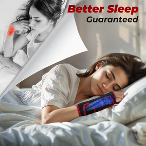 手根管手首スプリントサポートブレース通気性ナイト圧縮ラップフィットネスハンドサポートとスプリント付き - Product Image 2