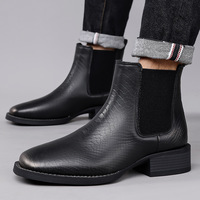Nouveautés Bottes Chelsea pour hommes grandes tailles Livraison rapide