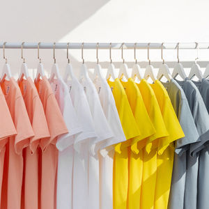 T-shirts unisexes en coton biologique 100% pour hommes, coupe ample, personnalisés en gros, imprimés numériques léopard brodés, haute qualité, grande taille - Product Image 2