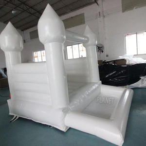 Mini Castillo de gorila inflable, <span class=keywords><strong>casa</strong></span> de rebote inflable blanca con piscina de bolas - Product Image 6