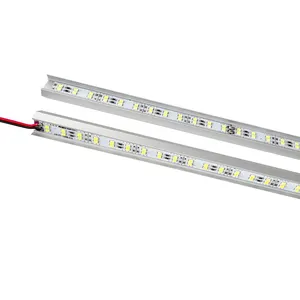 Factory wholesale smd 2835 dc12v 18w IP20 ce rohs aluminium hard led light strips