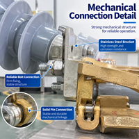 Disjoncteur de coupure extérieur MRCA-12 10 kV avec parafoudre à oxyde de zinc pour la protection des transformateurs de distribution