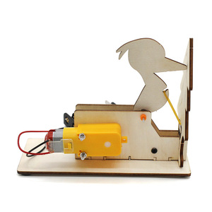 Kit de ciencia con modelo de pájaro carpintero de madera, juguete educativo DIY para niños de 7 a 9 años, experimento de aprendizaje STEM con pilas - Product Image 1